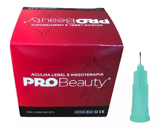 AGULHA LEBEL MESO 32X4X0,23 C/100 - PROBeauty
